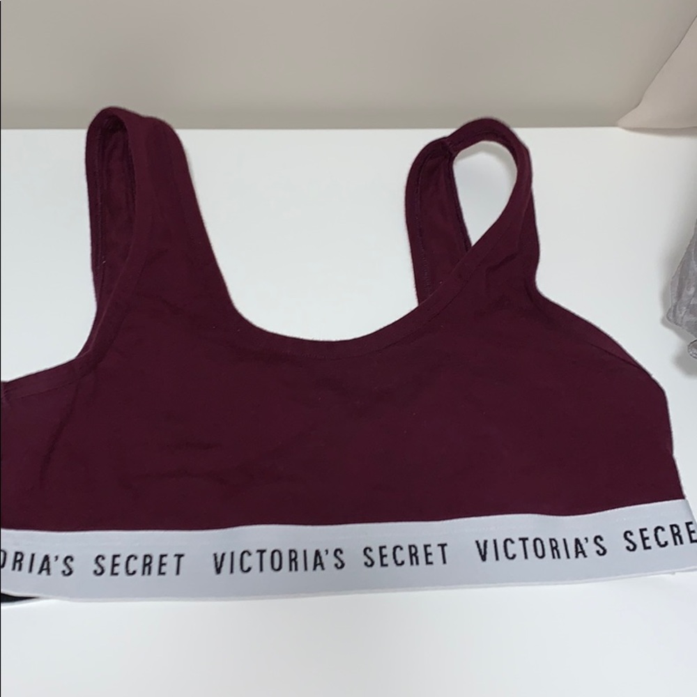 Maroon VS bralette